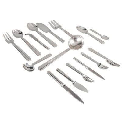 Jean E. Puiforcat – Ménagère « Chantaco » 71 pièces