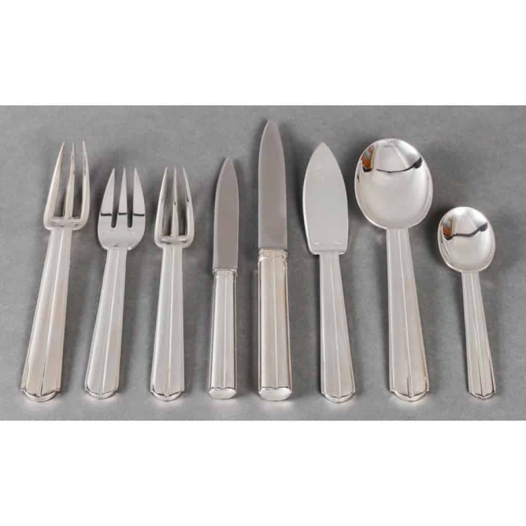 Jean E. Puiforcat – Ménagère « Chantaco » 71 pièces 10 Jean E. Puiforcat – Ménagère « Chantaco » 71 pièces 10