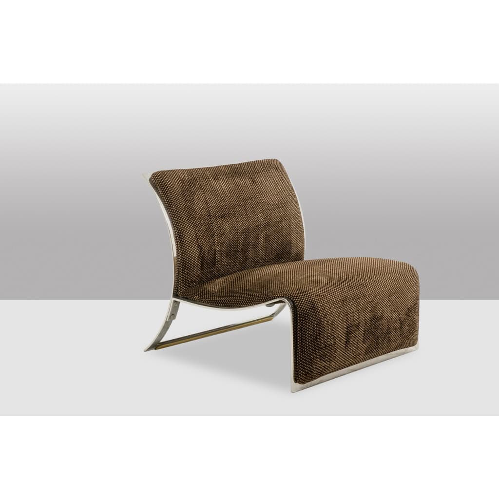 Vittorio Introini pour Saporiti. Paire de fauteuils. Années 1970 5