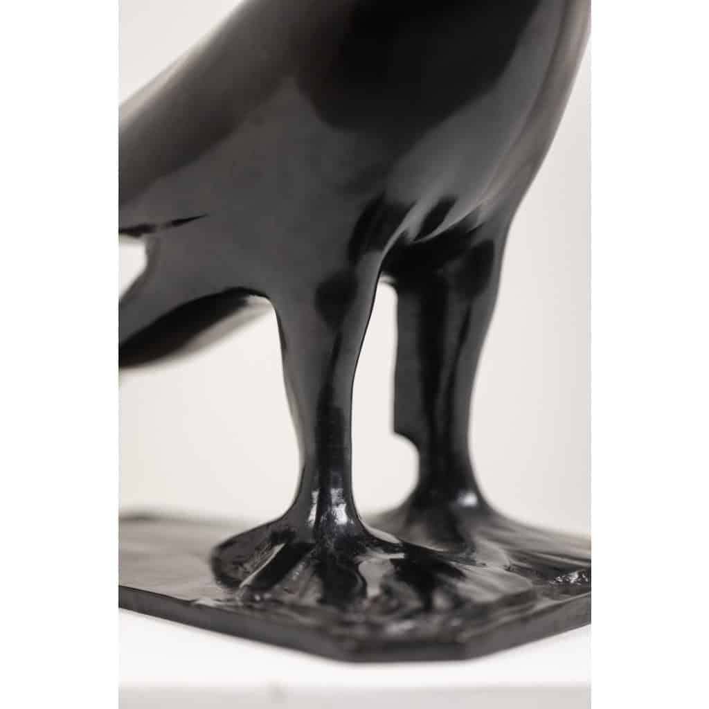 François Pompon, Pigeon, sculpture en bronze. Tirage de 2006 7