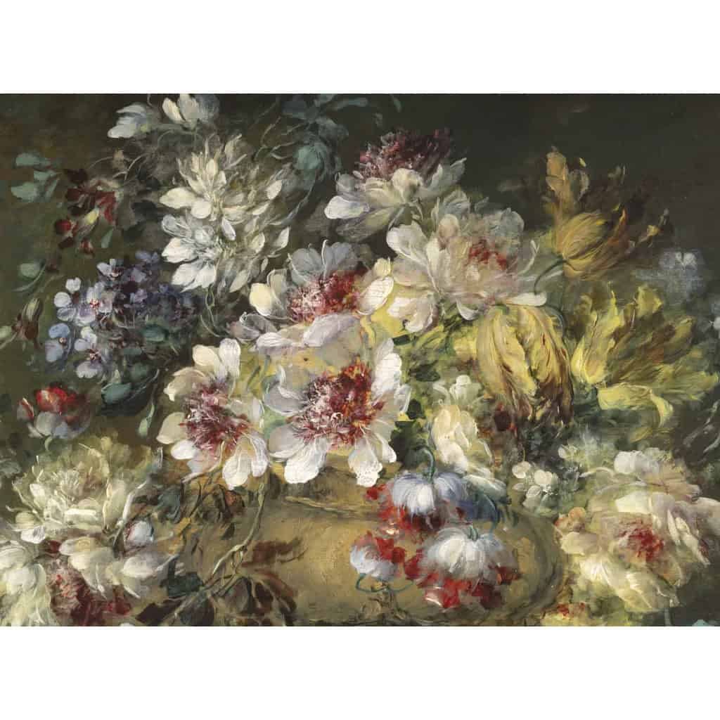 Fausto ANTONIOLI (1814-1882) Bouquet de fleurs dans une vasque 4