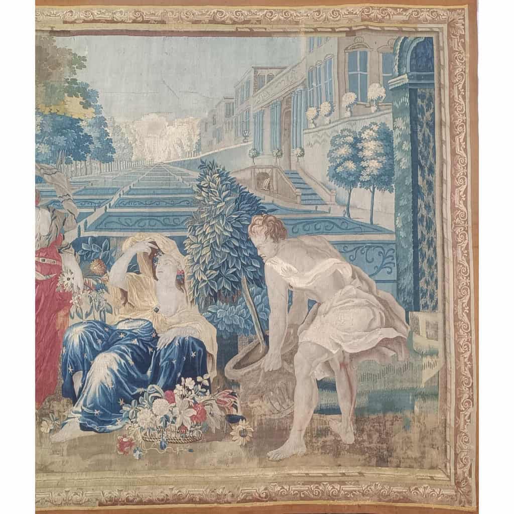 Tapisserie Audenarde d&rsquo;époque Louis XIV 7