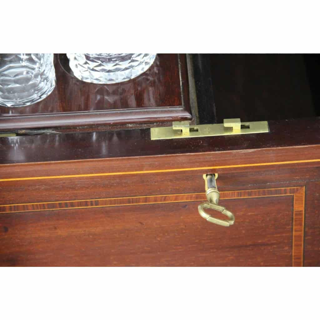 Bar d&rsquo;appartement art deco,bar automatique Maple et Cristal Baccarat 13