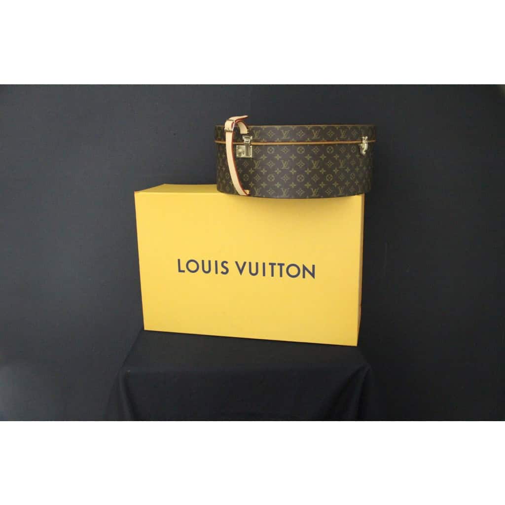 Boite à chapeaux Louis Vuitton ronde 50 cm 21