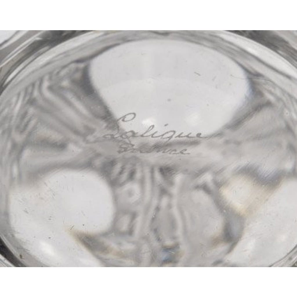 1925- René Lalique , Vase « Antilopes » 5