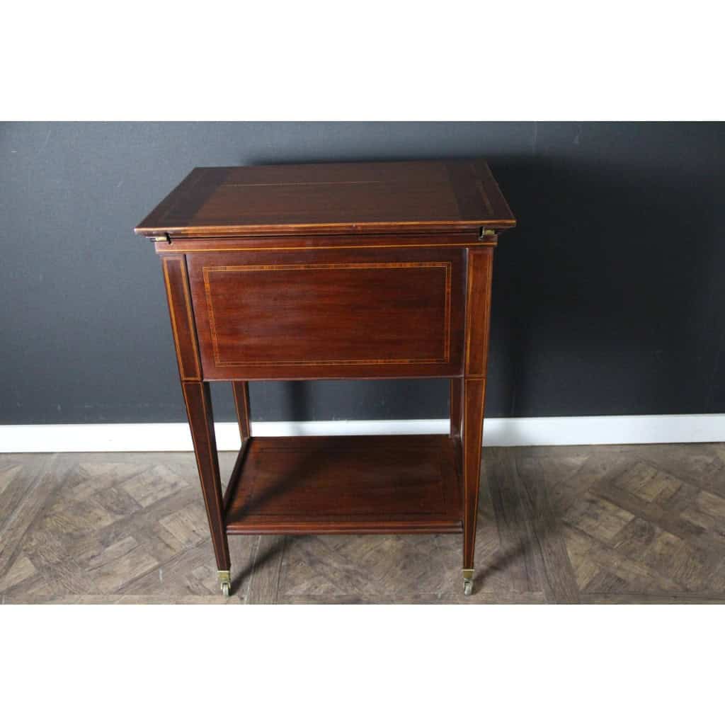 Bar d&rsquo;appartement art deco,bar automatique Maple et Cristal Baccarat 5