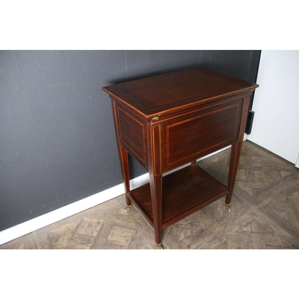 Bar d&rsquo;appartement art deco,bar automatique Maple et Cristal Baccarat 6