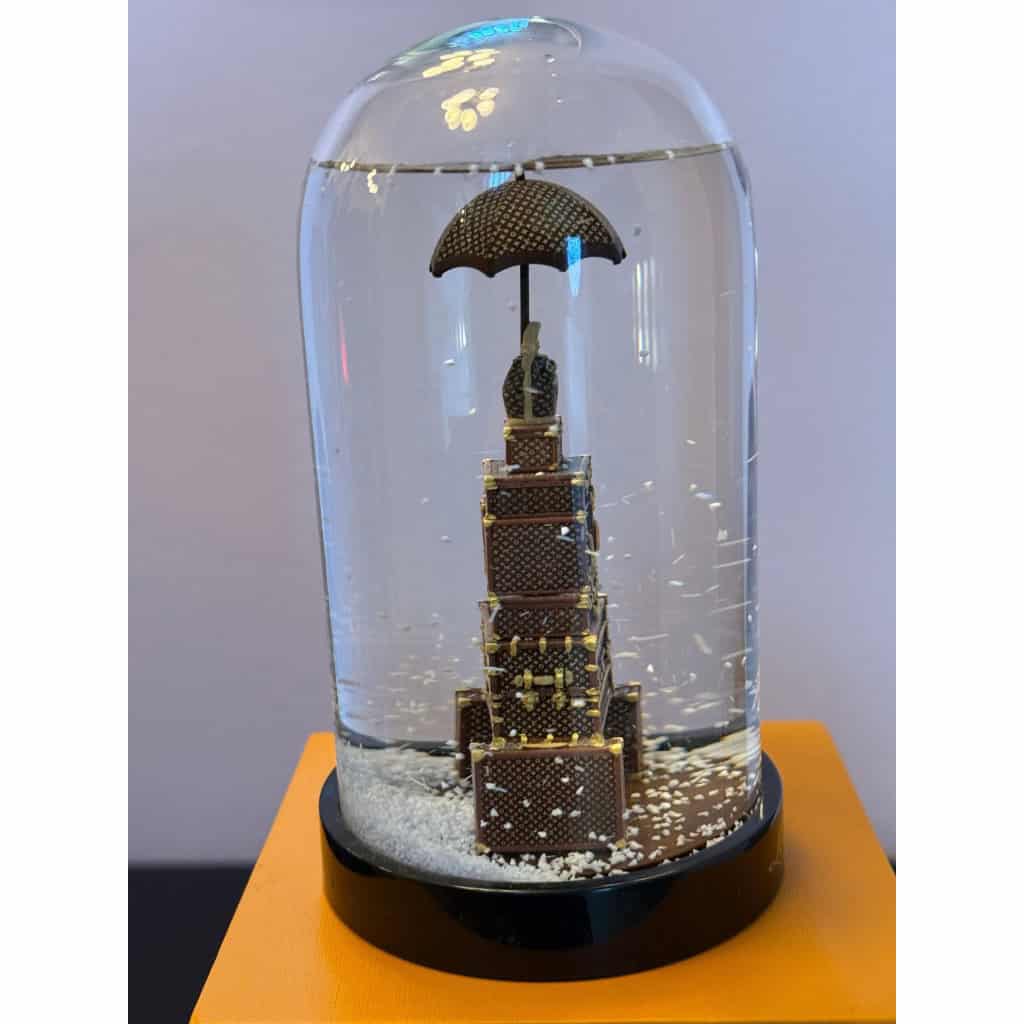 Boule a neige Louis Vuitton modele Tour Eiffel 7