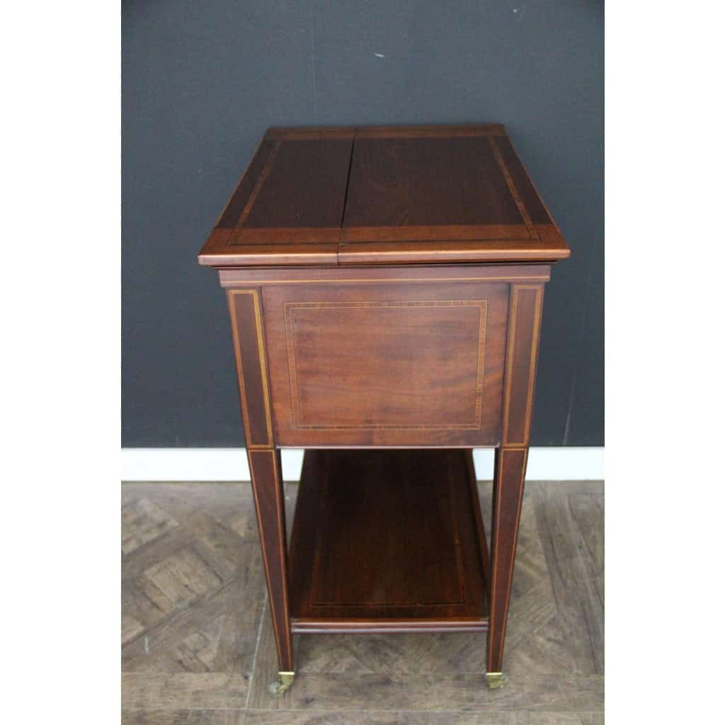 Bar d&rsquo;appartement art deco,bar automatique Maple et Cristal Baccarat 10