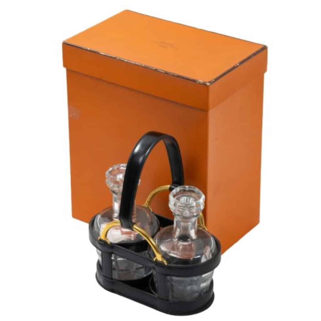 HERMÈS Paris & BACCARAT, circa 1960 – Cave à liqueur 3