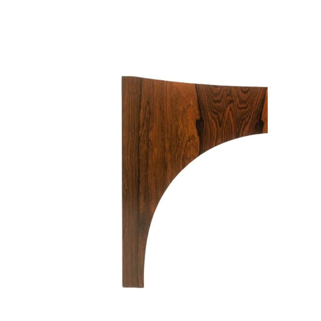 Paire de bouts de canapé ou tables basses en palissandre. Années 1970 6