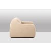 Paire de larges et confortables fauteuils en tissu beige. Contemporains 15