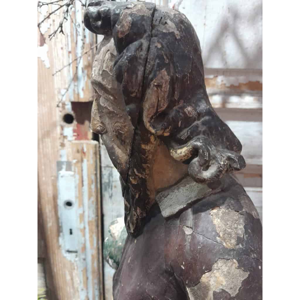 Saint Paul, bois polychrome, XVIIIÈME 6