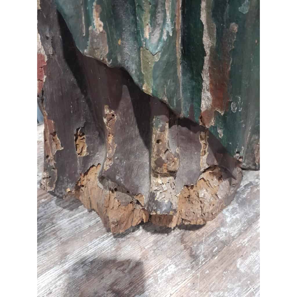 Saint Paul, bois polychrome, XVIIIÈME 9