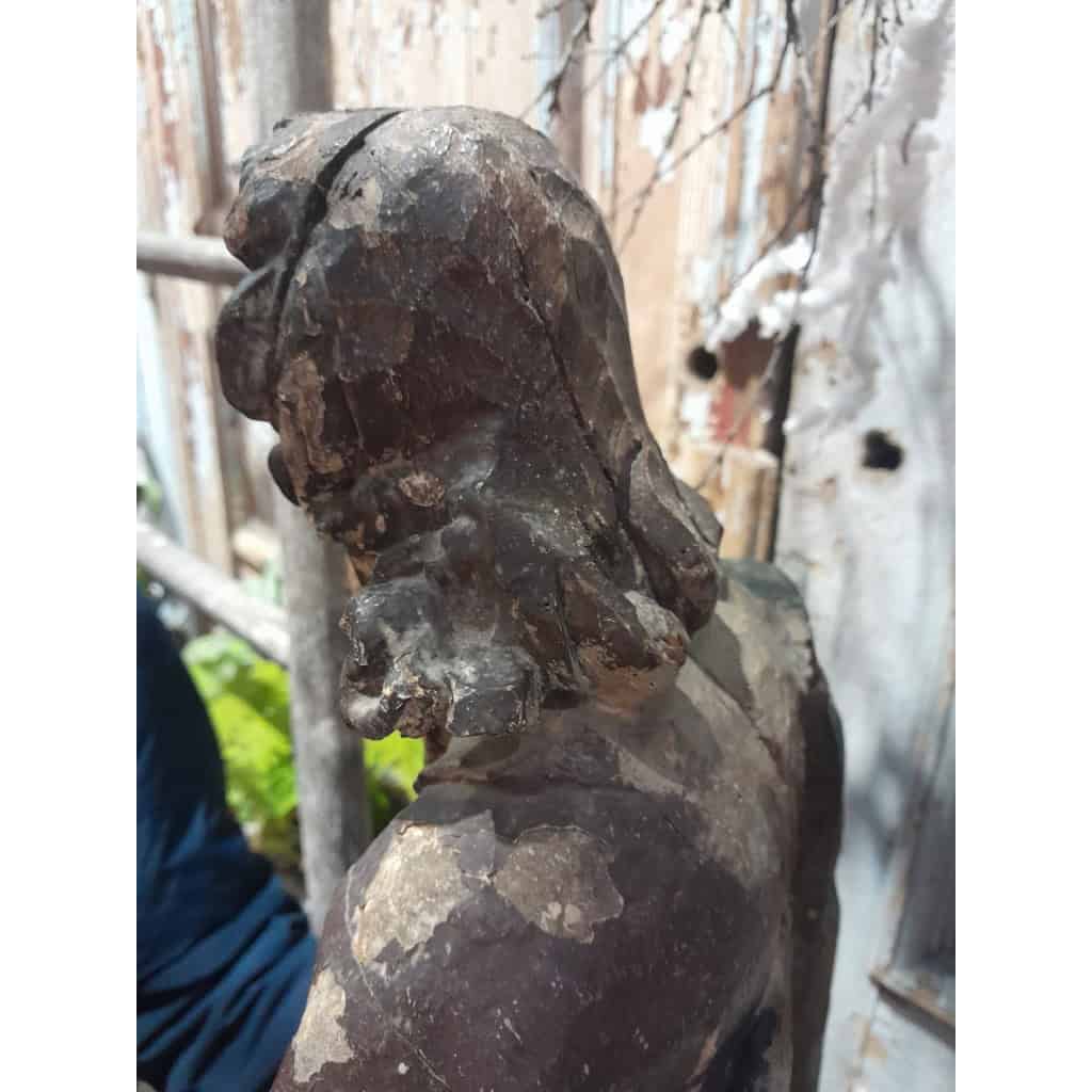 Saint Paul, bois polychrome, XVIIIÈME 11