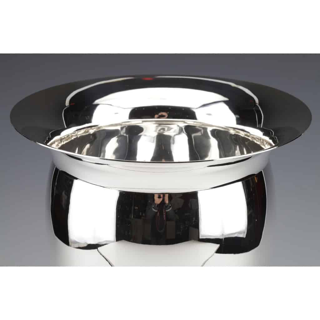 orfèvre Bruxellois SIMONET- VASE argent massif ART DECO 10