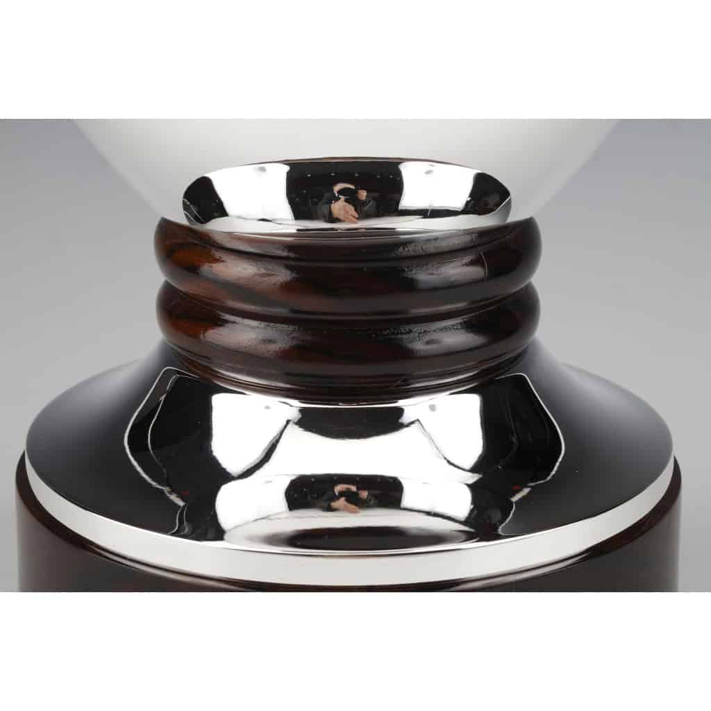 orfèvre Bruxellois SIMONET- VASE argent massif ART DECO 11