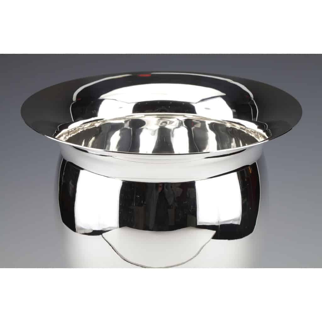 orfèvre Bruxellois SIMONET- VASE argent massif ART DECO 13