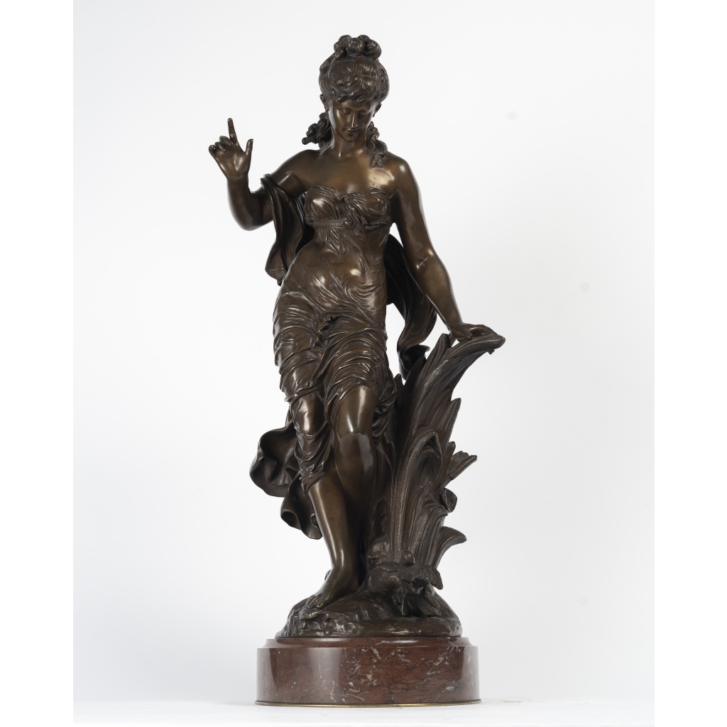 Auguste Moreau (1834-1917), Femme à l&rsquo;Oiseau 3