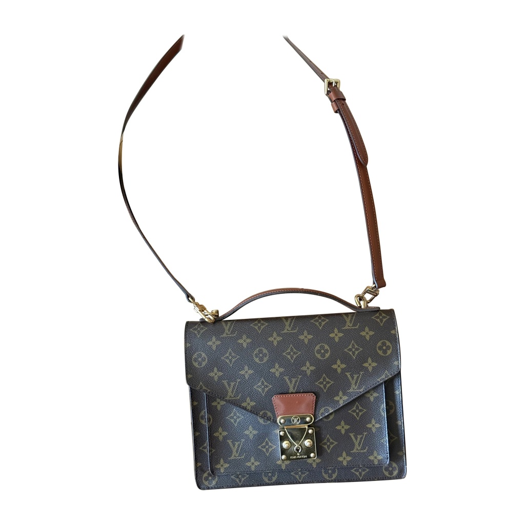 Petit sac Louis Vuitton à bandoulière Monceau 28 cm 3