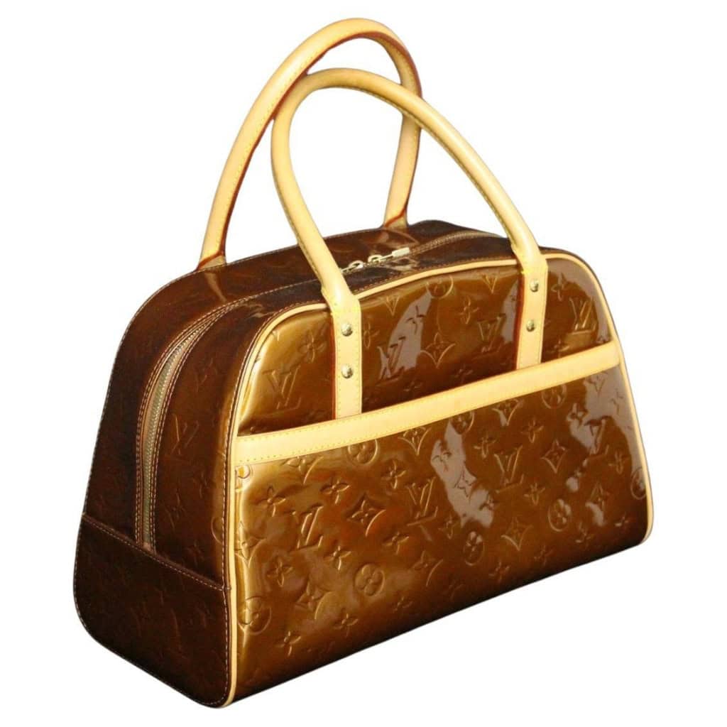 Sac Louis Vuitton verni couleur bronze doré 3 Sac Louis Vuitton verni couleur bronze doré 3