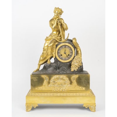 Pendule Charles X, Allégorie marine, Circa 1830 Pendule Charles X, Allégorie marine, Circa 1830