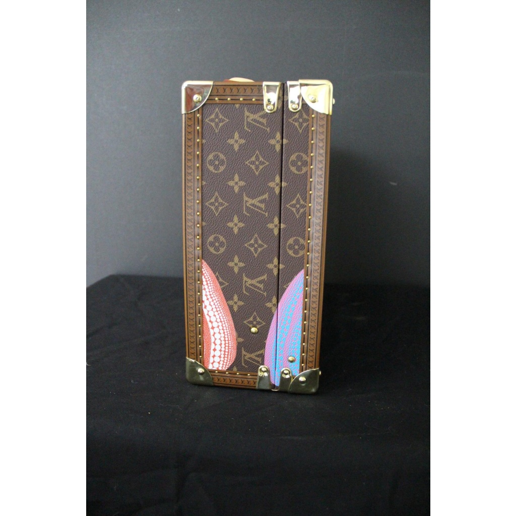 Valise Vuitton Cotteville 40 X Yayoi Kusama Citrouilles edition limitée Monogram 12