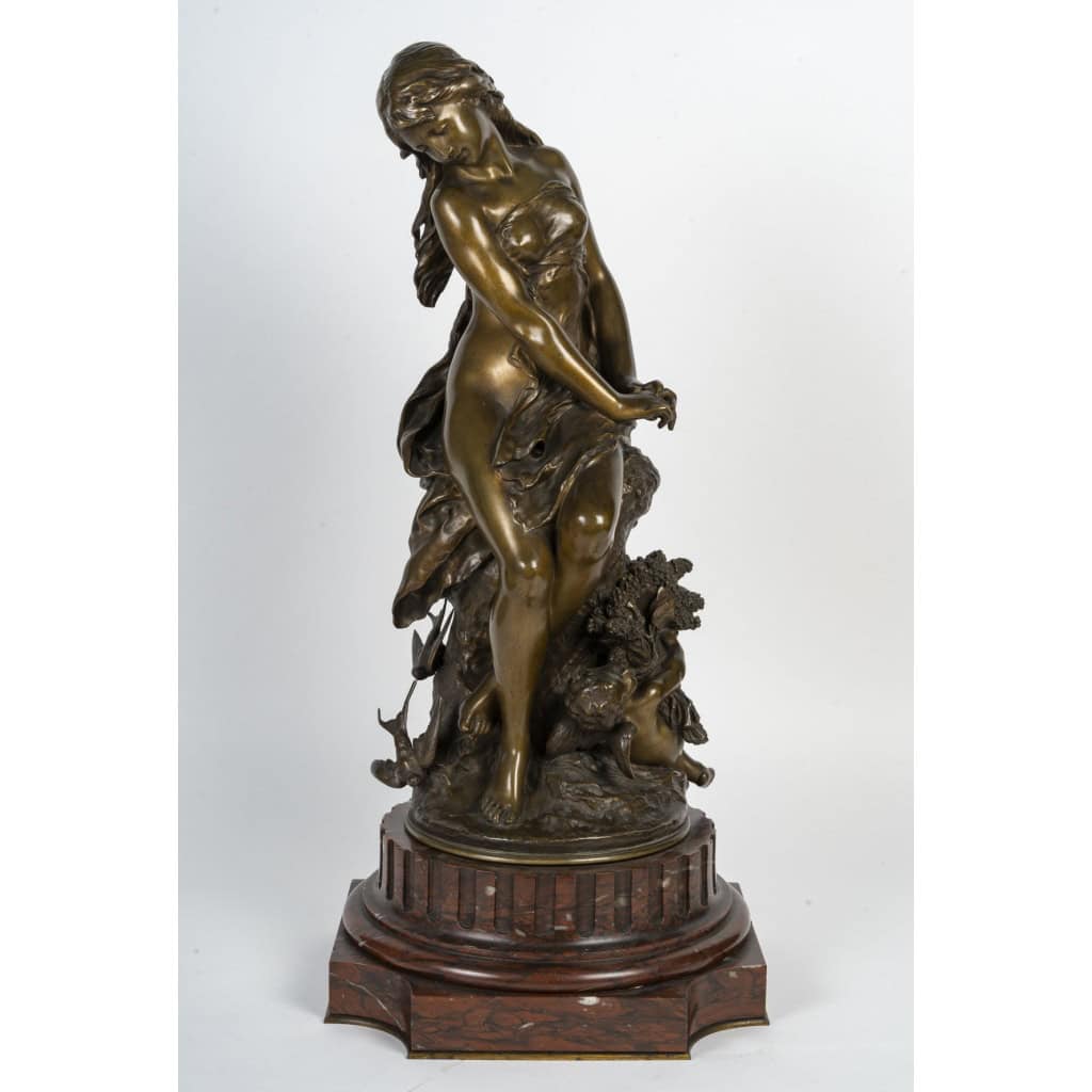 Mathurin MOREAU (1822-1912), Le Retour Des Hirondelles 12