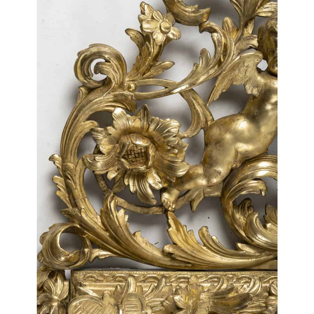 Miroir lyonnais Du XVIII ème Siècle. 12