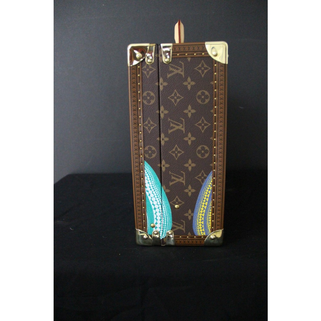 Valise Vuitton Cotteville 40 X Yayoi Kusama Citrouilles edition limitée Monogram 13