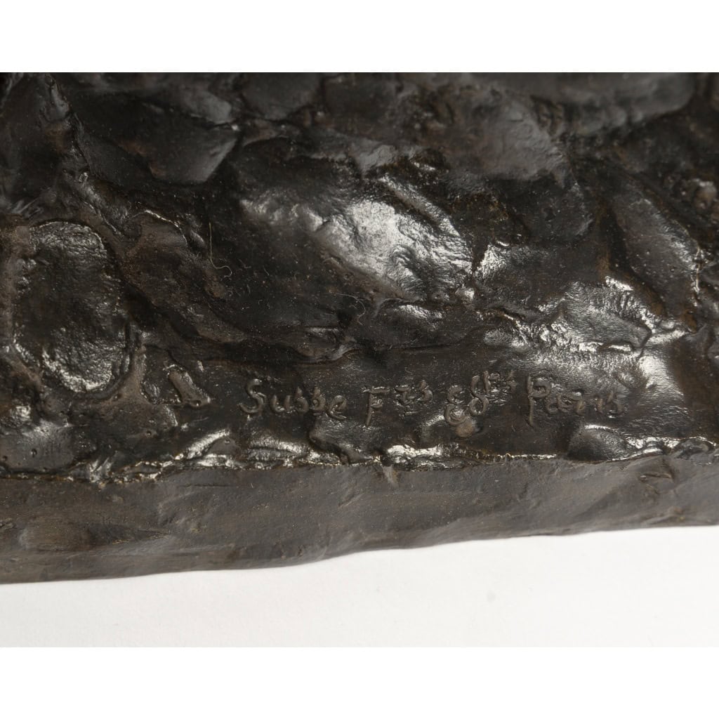 Maximilien FIOT (1886-1953) Un brocard et deux chevrettes 13