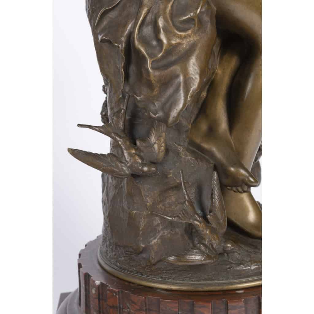 Mathurin MOREAU (1822-1912), Le Retour Des Hirondelles 14