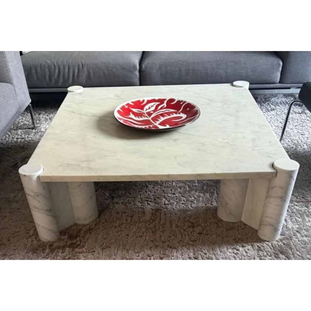 1970 Knoll Editions & Gae Aulenti designer « Jumbo « Table basse 5