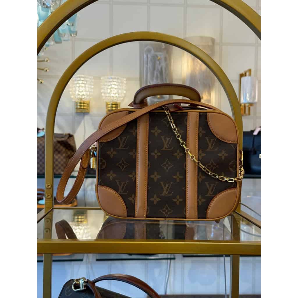 Sac Louis Vuitton ValIsette PM à bandoulière 20 Sac Louis Vuitton ValIsette PM à bandoulière 20