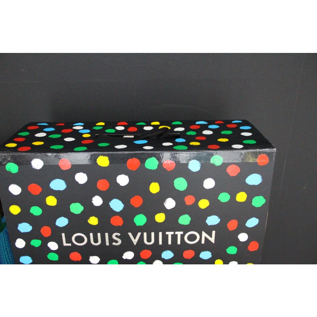 Valise Vuitton Cotteville 40 X Yayoi Kusama Citrouilles edition limitée Monogram 21