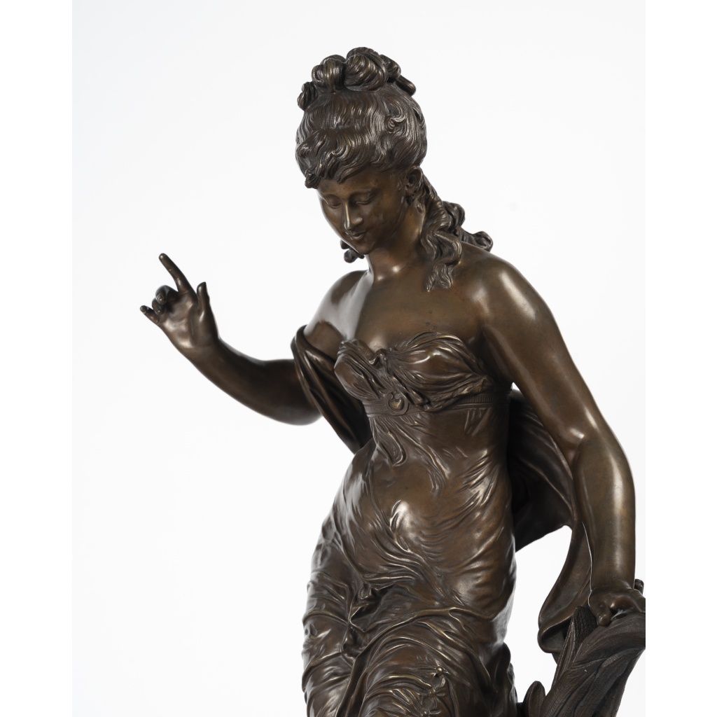 Auguste Moreau (1834-1917), Femme à l&rsquo;Oiseau 4