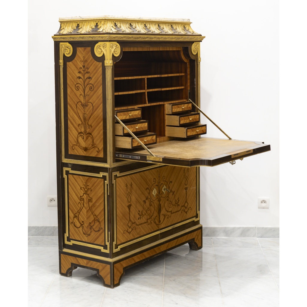 Paul SORMANI (1817-1877) Secrétaire à abattant, Circa 1860 4