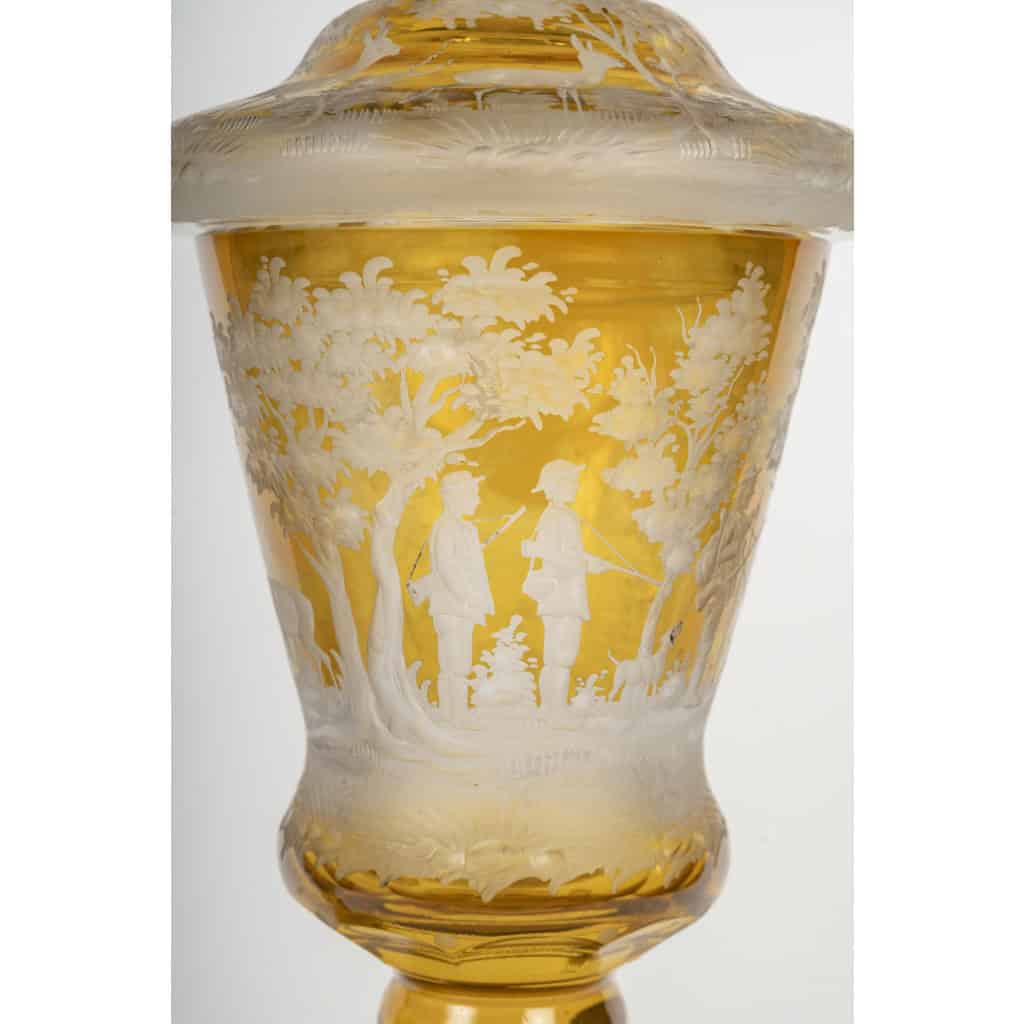 Paire De vases Bohème, Circa 1880 4