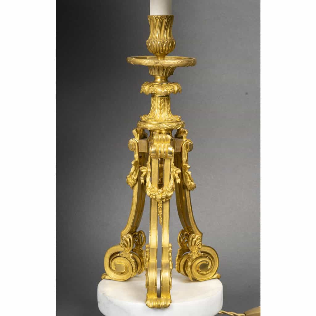 Paire De Lampes Du 19e Siècle 9