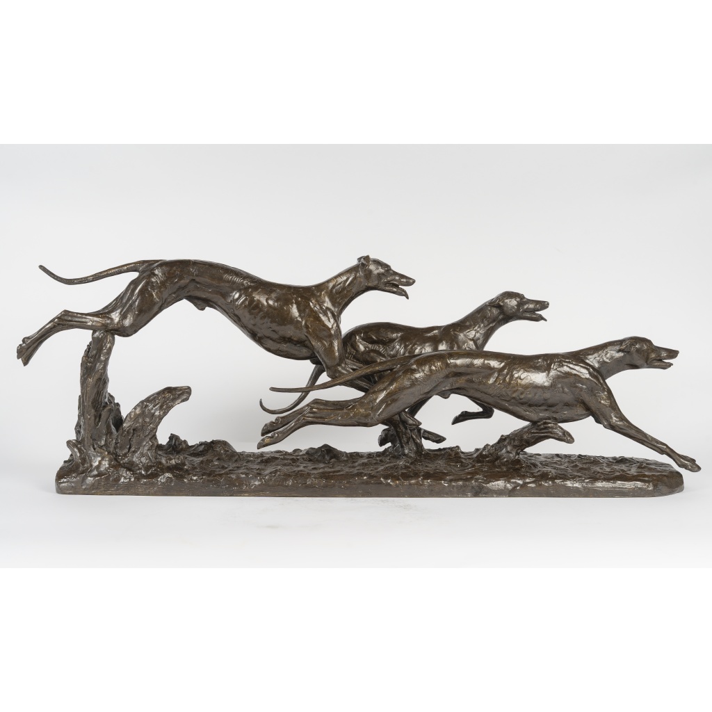 Maximilien FIOT (1886-1953), Course des lévriers 5