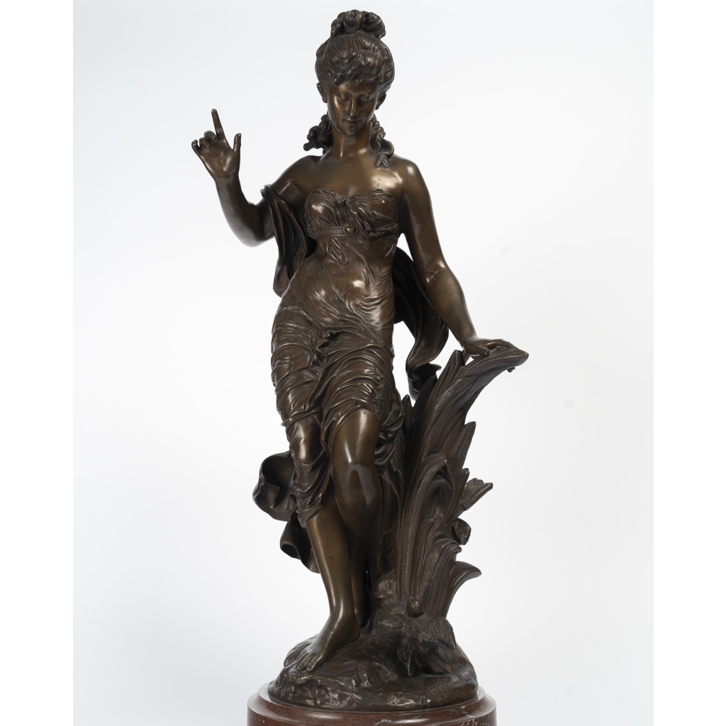 Auguste Moreau (1834-1917), Femme à l&rsquo;Oiseau 5