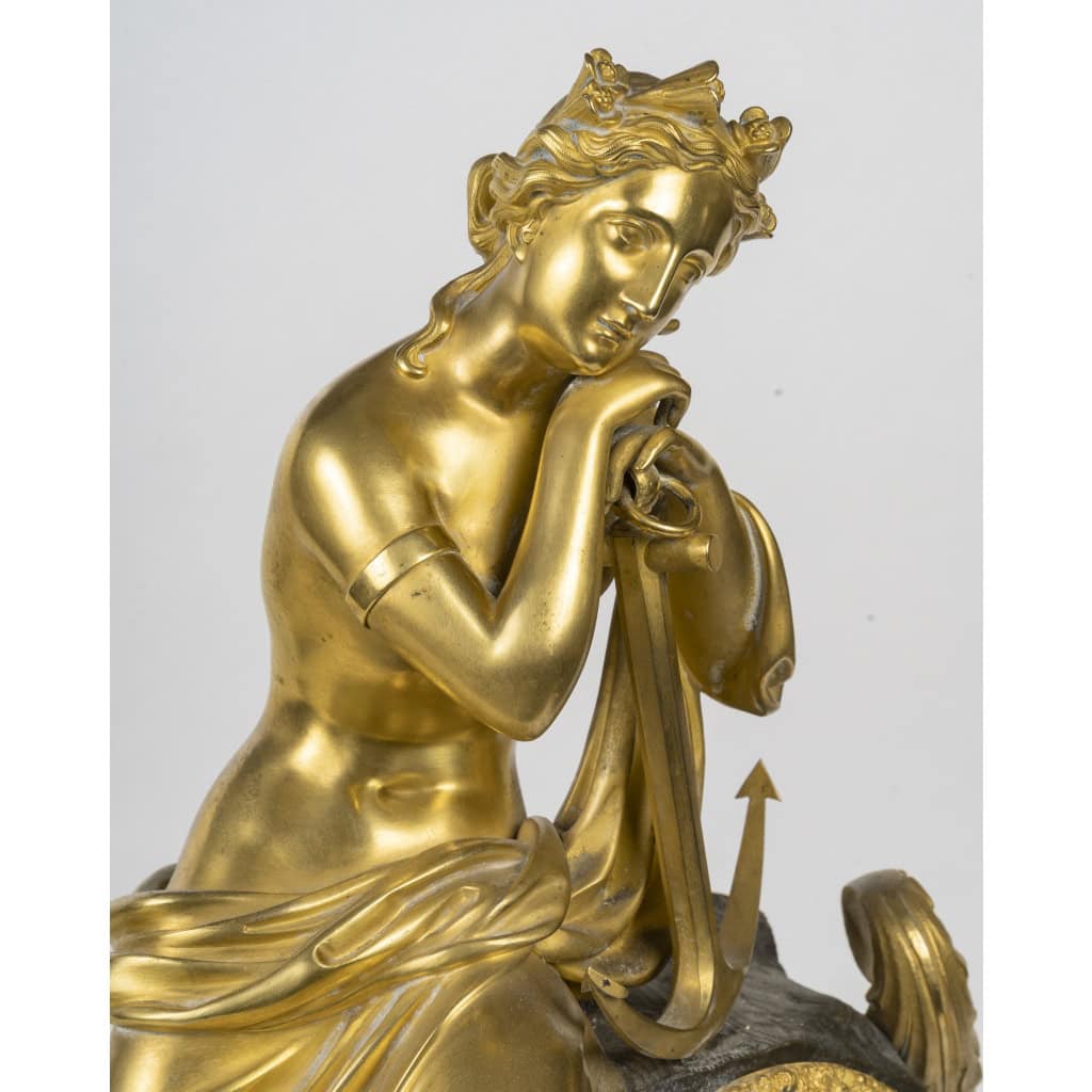 Pendule Charles X, Allégorie marine, Circa 1830 5 Pendule Charles X, Allégorie marine, Circa 1830 5