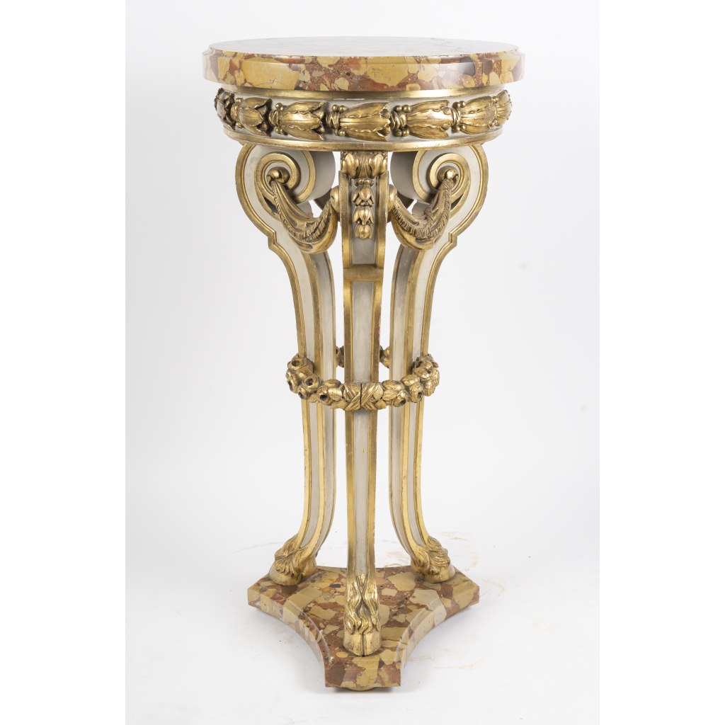 Sellette en bois sculpté, circa 1890 6 Sellette en bois sculpté, circa 1890 6