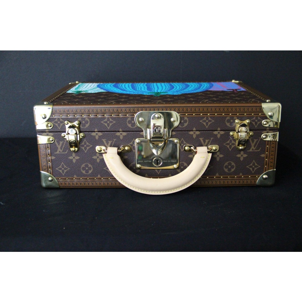 Valise Vuitton Cotteville 40 X Yayoi Kusama Citrouilles edition limitée Monogram 6