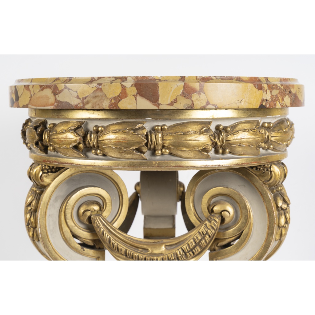 Sellette en bois sculpté, circa 1890 7 Sellette en bois sculpté, circa 1890 7