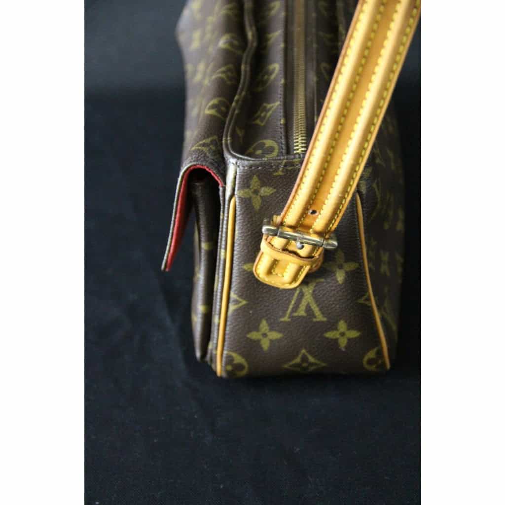 Sac Louis Vuitton Vivacité monogram porté épaule 7