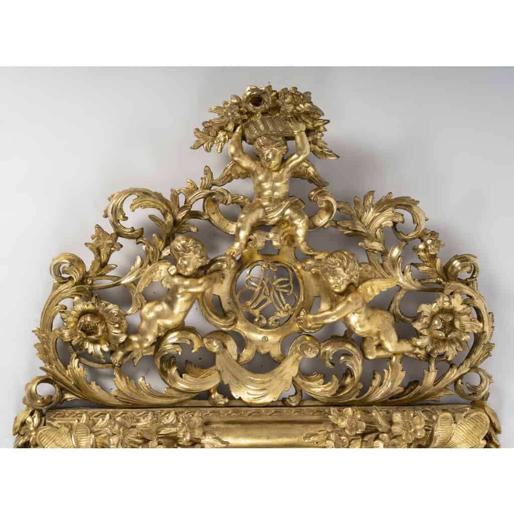 Miroir lyonnais Du XVIII ème Siècle. 8