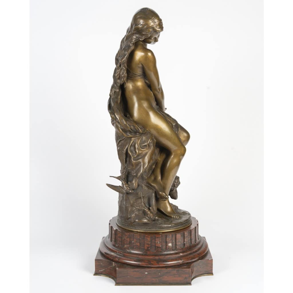 Mathurin MOREAU (1822-1912), Le Retour Des Hirondelles 9