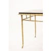 Maison Baguès. Table basse en bronze, laque noire, décor or. Circa 1970 20