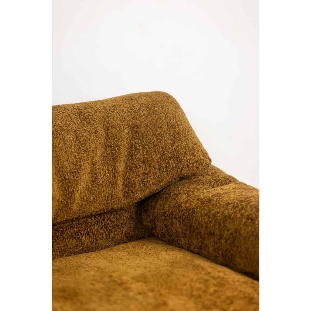 Vico Magistretti. Canapé 2 places, modèle « Maralunga ». Années 1970. 10